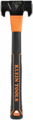 Lineman's Double-Face Hammer 3-3/4 Inch Forged Steel Head, 12.46 Inch Handle
