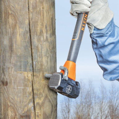 Lineman's Milled-Face Hammer 3-3/4 Inch Head, 2.85 lbs, Forged Steel