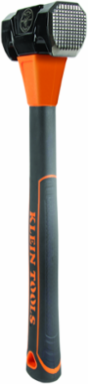 Lineman's Milled-Face Hammer 3-3/4 Inch Head, 2.85 lbs, Forged Steel