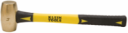 Non-Sparking Hammer 4-Pound with Fiberglass Handle, 16 Inch Length