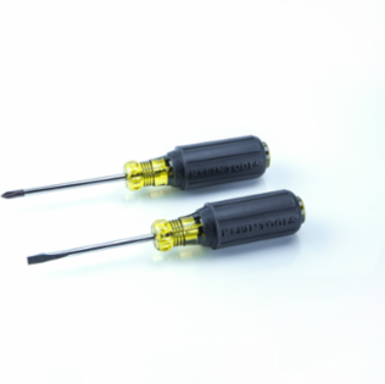 Cushion-Grip Screwdriver Set - 8-Piece, Includes 1/4 Inch, 5/16 Inch, #1 to #3 Phillips