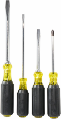 Cushion-Grip™ Screwdriver Set, 4-Piece, Precision Machined Tips