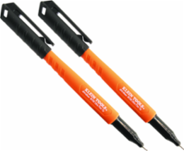 Skribes™ Ultra Fine Tip Permanent Markers, Black, 2-Pack