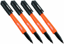 Skribes™ Fine Tip Permanent Markers, Black, 4-Pack