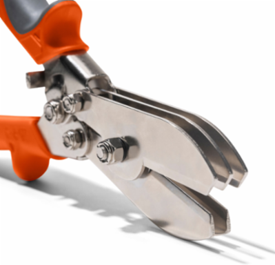 5 Blade Duct Crimper, 3.5 Inch Width, Crimps 24 Gauge Steel & 28 Gauge Stainless Steel