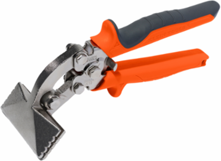 Offset Hand Seamer, 3 Inch Jaw for Bending 22 Gauge Steel and 24 Gauge Stainless Steel