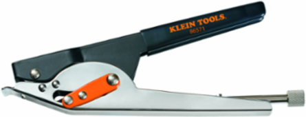 Nylon Tie Tensioning Tool, Auto Cutoff, Max Tie Width 15/32 Inch, Tensions 120-250 lbs