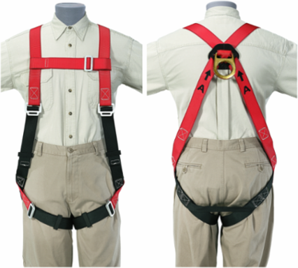 Fall-Arrest Harness Klein-Lite® Universal Size, 3.105 lbs, Lightweight Polyester