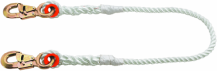 Nylon Rope Lanyard 1/2 Inch x 4 Foot, 1.584 lbs, High Tensile Strength