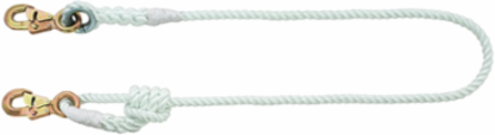 Adjustable Nylon-Webbing Lanyard 4-6 Foot, 0.625 Inch Diameter, 2.502 lbs