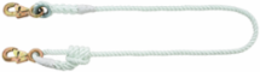 Adjustable Nylon-Webbing Lanyard 4-6 Foot, 0.625 Inch Diameter, 2.502 lbs