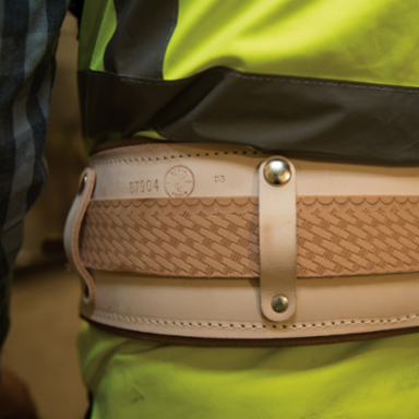 22 Inch Leather Cushion Belt Pad, 4 Inch Width, 13.6 Ounces Weight