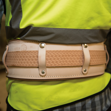 30 Inch Leather Cushion Belt Pad, 4 Inch Wide, 1.04 lb Weight