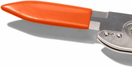 Duct Cutter with Built-in Wire Cutter, 12.5 Inch Length, Stainless Steel Blade