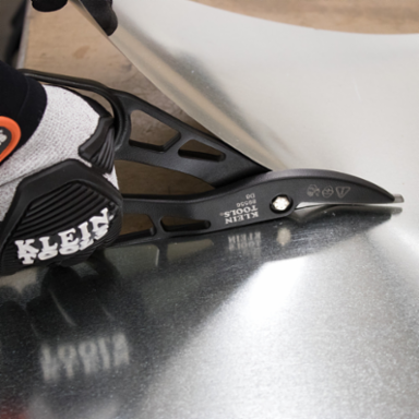 High-Carbon Steel Tin Snips, 12 Inch - Cuts 3.5 Inch Steel & Stainless Steel