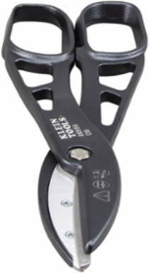High-Carbon Steel Tin Snips, 12 Inch - Cuts 3.5 Inch Steel & Stainless Steel