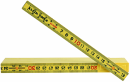 Fiberglass Folding Ruler, Outside Reading, Metric