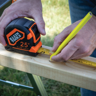 Tape Measure, 25-Foot Single-Hook Auto-Lock
