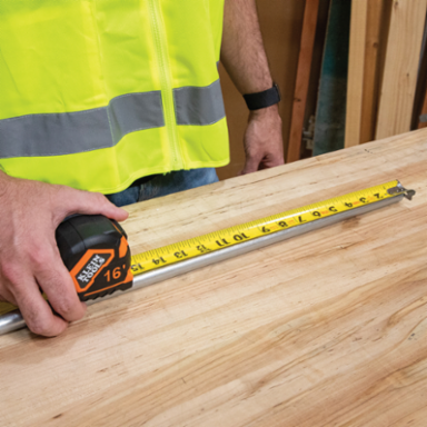 Tape Measure, 16-Foot Single-Hook