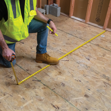 Tape Measure, 16-Foot Single-Hook