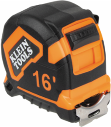 Tape Measure, 16-Foot Single-Hook
