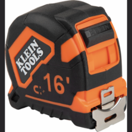 Magnetic Double-Hook Tape Measure 16-Foot with 13-Foot Standout