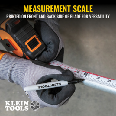Tape Measure, 35-Foot Magnetic Double-Hook