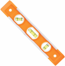 9 Inch Torpedo Level with 3 Vials, Magnetic Base and High-Visibility Body