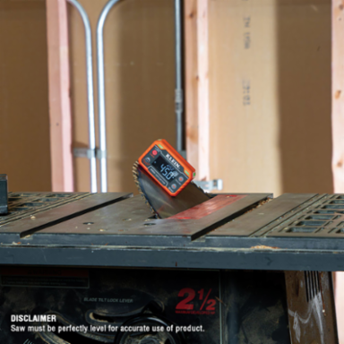 Digital Angle Gauge with Angle Alert, Dual Measurement 0-90 & 0-180 , IP54