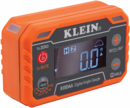 Digital Angle Gauge with Angle Alert, Dual Measurement 0-90 & 0-180 , IP54