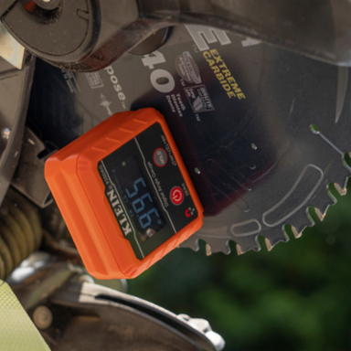 Digital Angle Gauge & Level, 0 to 180-Degree Range, Magnetic Base, IP42