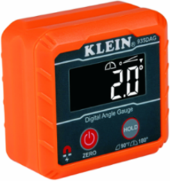 Digital Angle Gauge & Level, 0 to 180-Degree Range, Magnetic Base, IP42