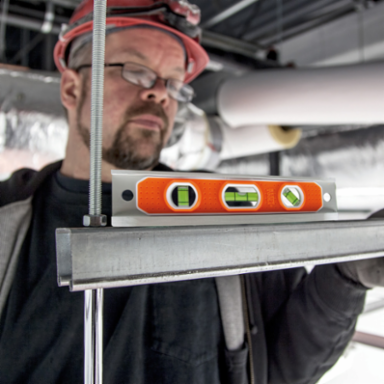Aluminum 9 Inch Torpedo Level with Rare Earth Magnet and 3 Vials