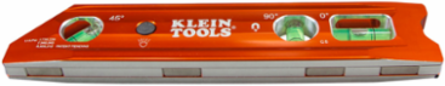 Lighted 9 Inch Billet Level with Rare-Earth Magnet and High-Visibility Vials