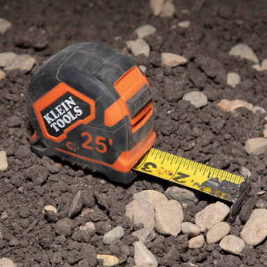 Tape Measure 7.5 Meter Magnetic Double-Hook, 4 Meter Standout, Steel Blade