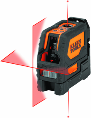 Self-Leveling Red Laser Level with 150 ft Range, IP54 Water & Dust Resistant