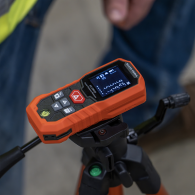 Laser Distance Measurer, 200-Foot