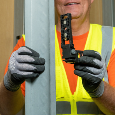 Red Pocket Laser Level, 30' Range, 1 Beam, 3-Axis Lighted Vials, Magnetic Mount