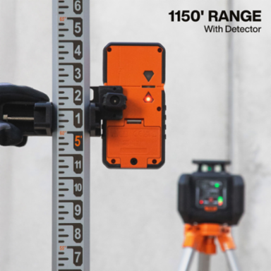 Green Rotary Laser Level, Self-Leveling with Plumb Spot and Tripod