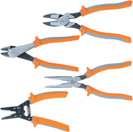 4-Piece 1000V Insulated Tool Set with Induction Hardened Steel Pliers
