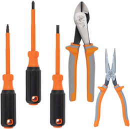 1000V Insulated Tool Set, 5-Piece with Diagonal Cutters and Pliers