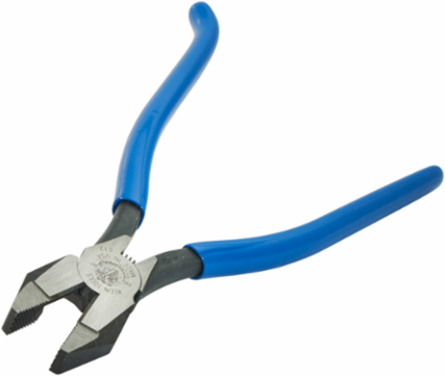 Ironworker's Pliers 2-Piece Kit, 6.75 Inch Length, Includes Heavy-Duty Cutters