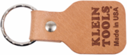 Leather Key Chain, Genuine Cowhide, Compact Design, Made in USA