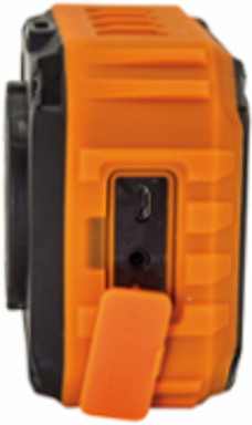 Wireless Jobsite Speaker, 10-Hour Battery Life, IP45 Water/Dust Resistant