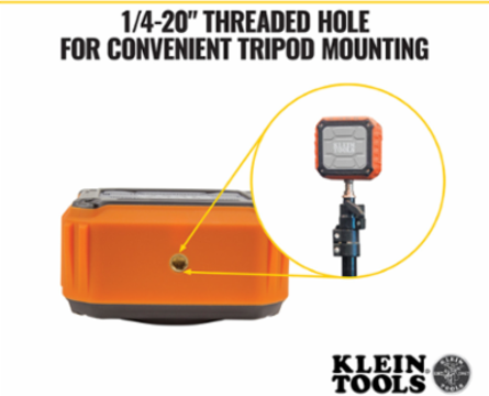 Wireless Jobsite Speaker, 10-Hour Battery Life, IP45 Water/Dust Resistant