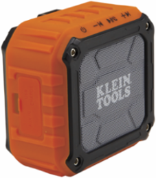 Wireless Jobsite Speaker, 10-Hour Battery Life, IP45 Water/Dust Resistant