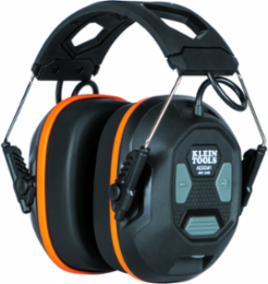 Bluetooth Earmuffs, 70-Hour Battery Life, IP54, 40 mm Audio Drivers, 20 dB NRR