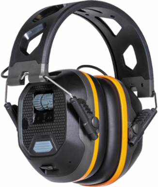 Situational Awareness Bluetooth Earmuffs, 25-Hour Battery Life, Noise Reduction Rating 23