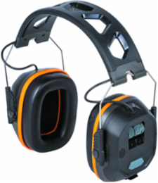 Situational Awareness Bluetooth Earmuffs, 25-Hour Battery Life, Noise Reduction Rating 23