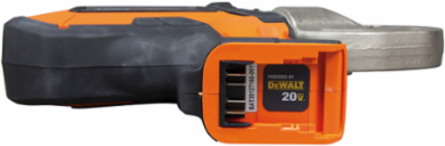Battery-Operated 12-Ton Crimper with 20V Lithium-Ion Battery, 22.63 Inch Length